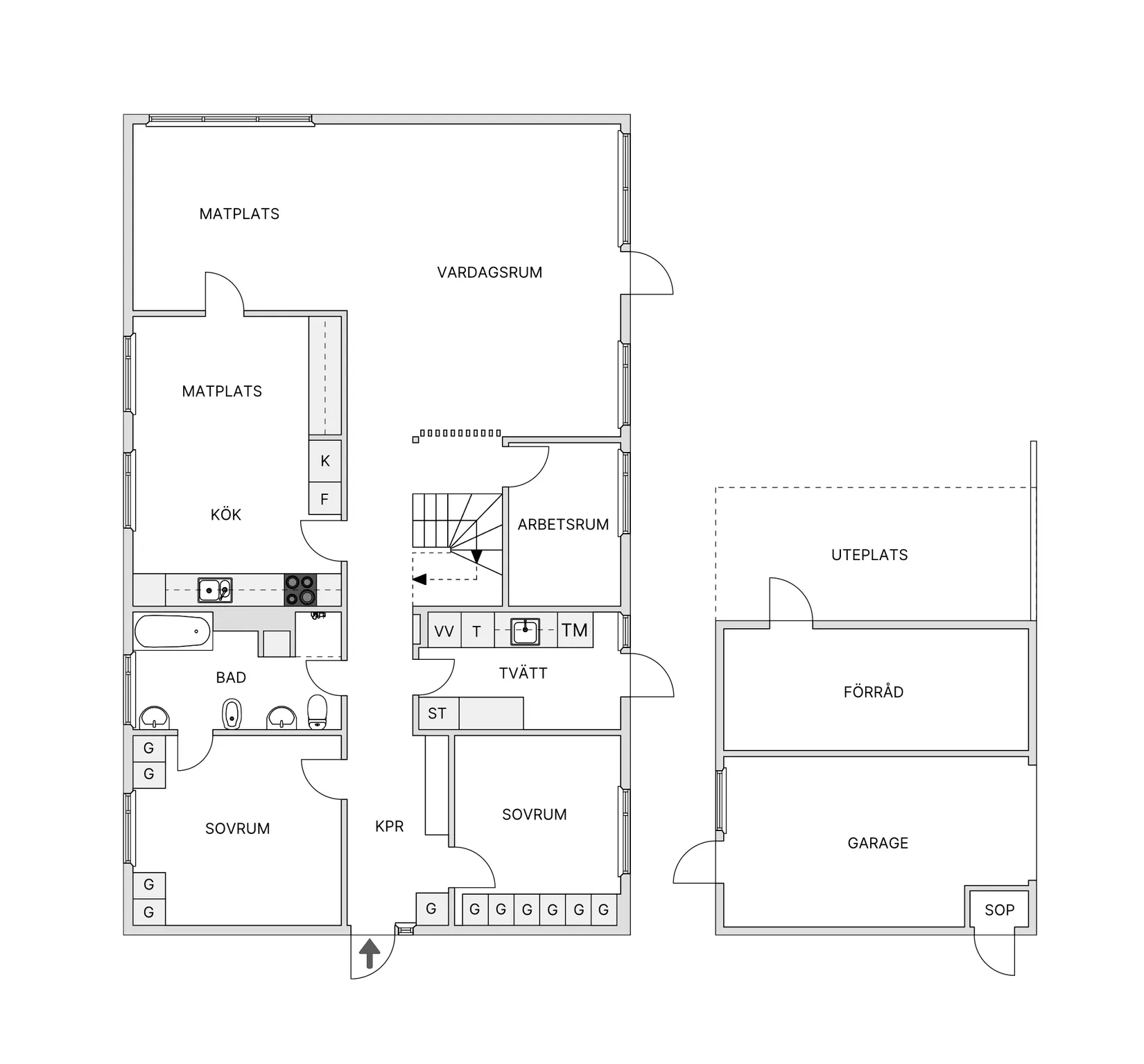 Villa, Ringvägen 4A, Hanviken/Trollbäcken, Tyresö