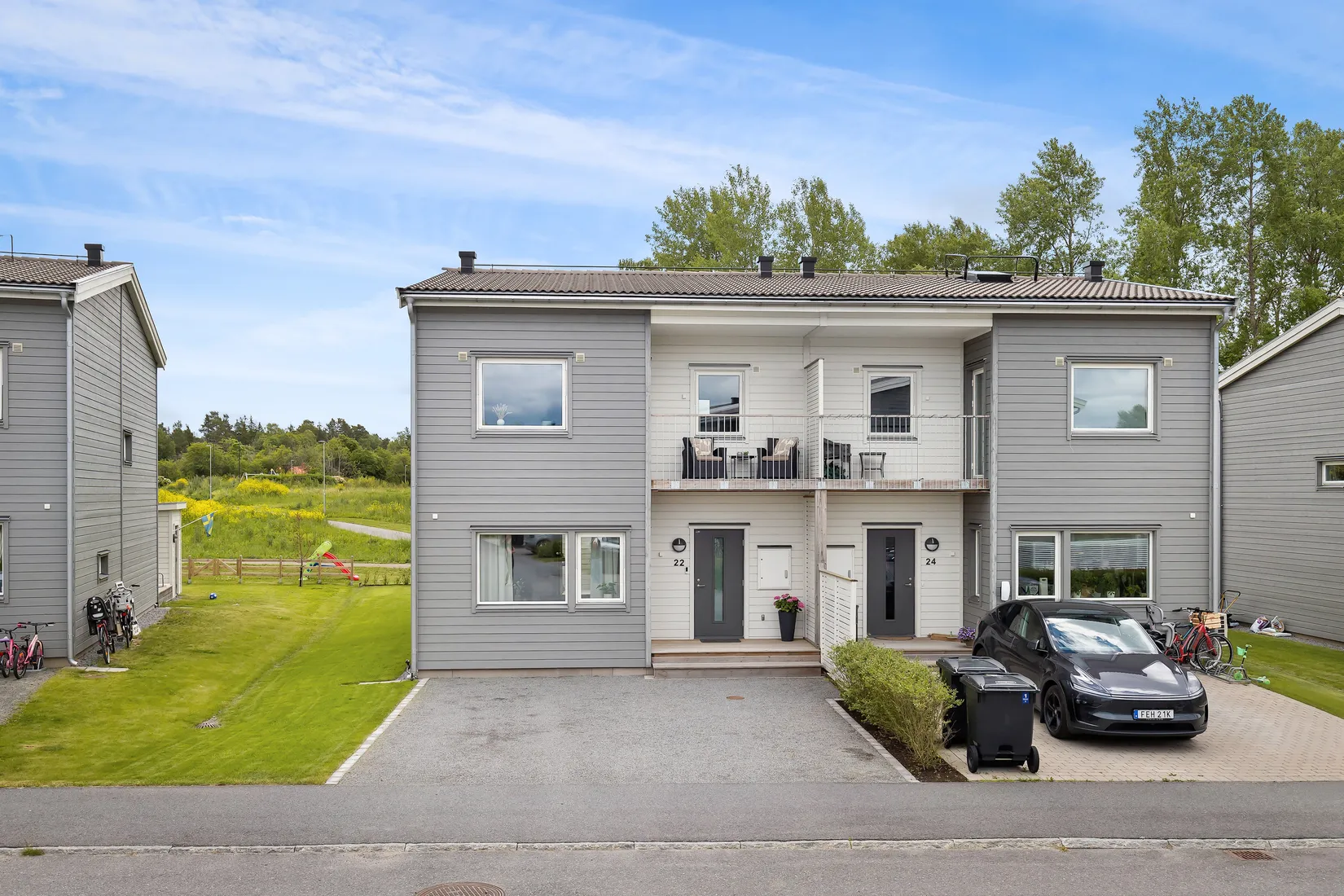 Radhus, Sufflettvägen 22, Södra Gunsta, Uppsala