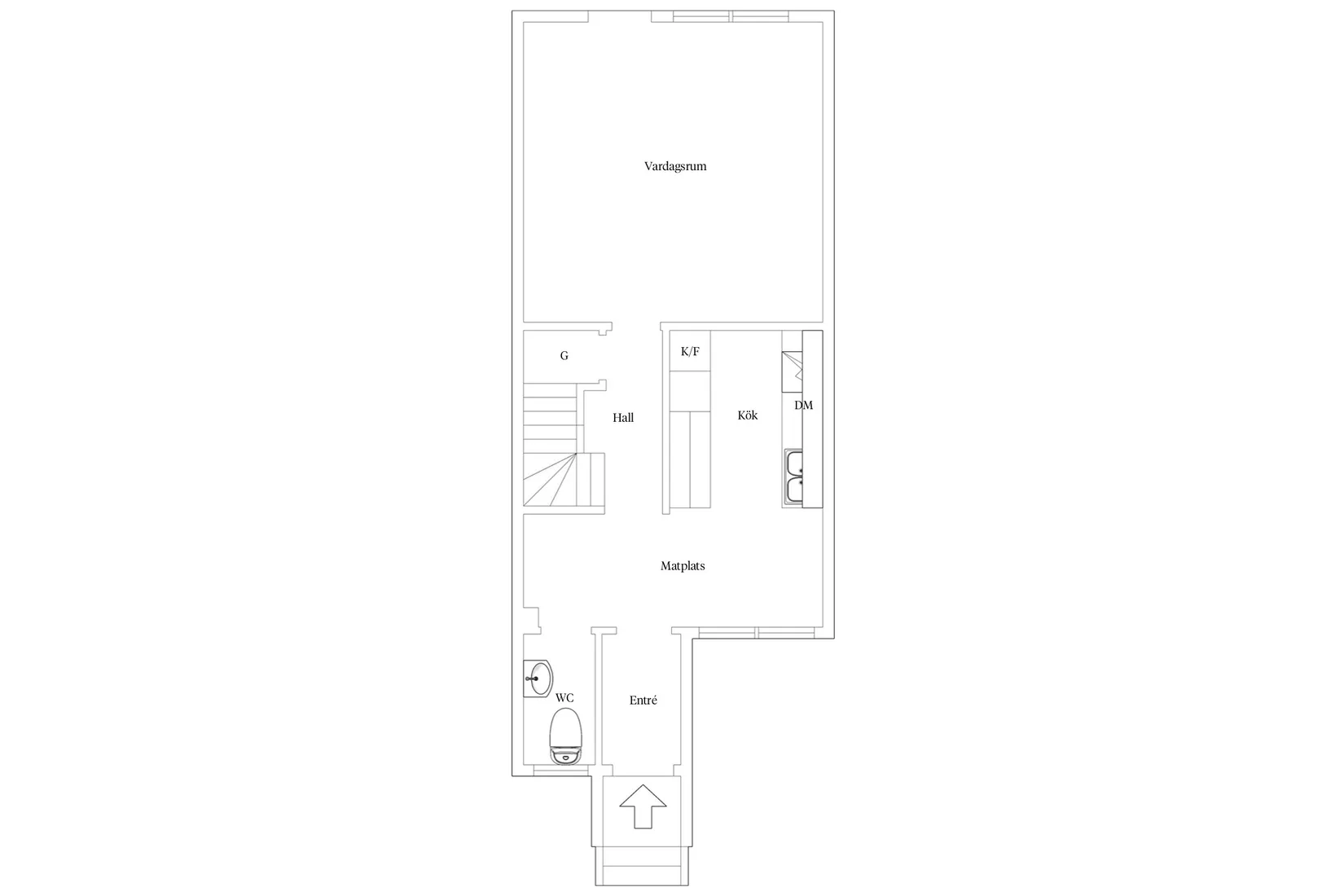Villa, Radhus, Sjövallavägen 18, Alafors, Ale