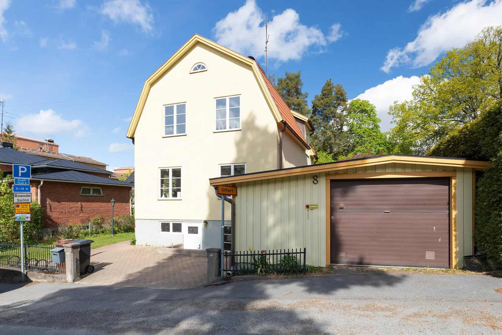 Villa, Ljungstigen 8, Råsunda, Solna