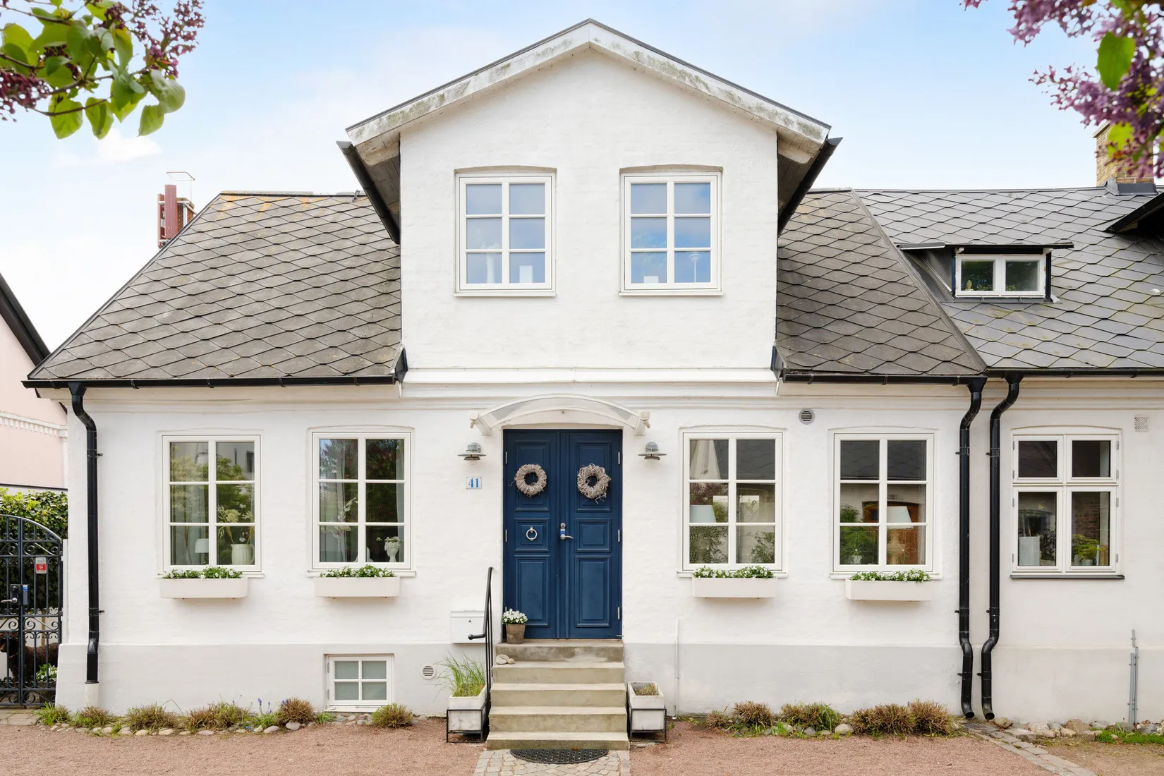 Radhus, Tycho Brahegatan 41, Gamla Limhamn, Malmö