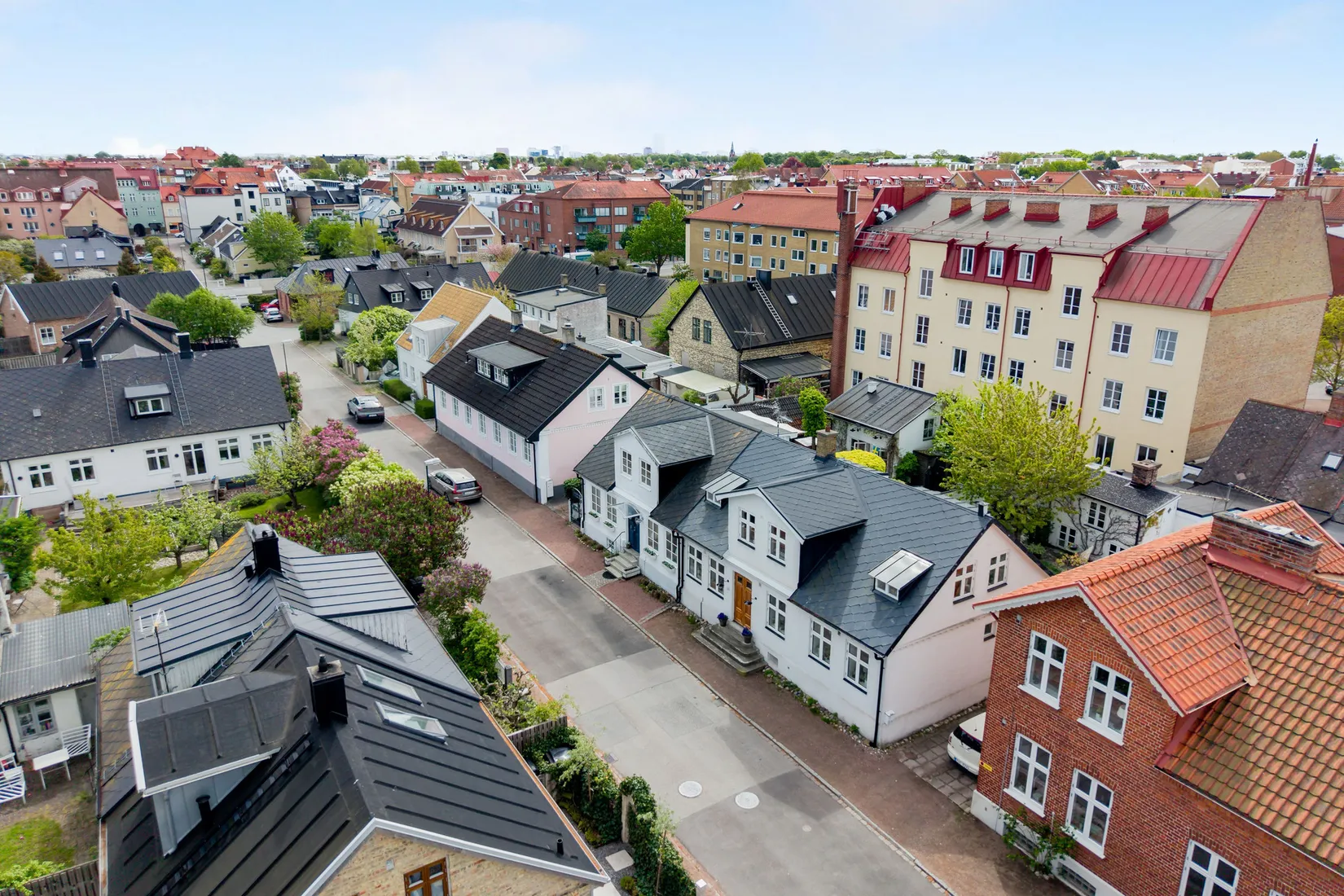 Radhus, Tycho Brahegatan 41, Gamla Limhamn, Malmö