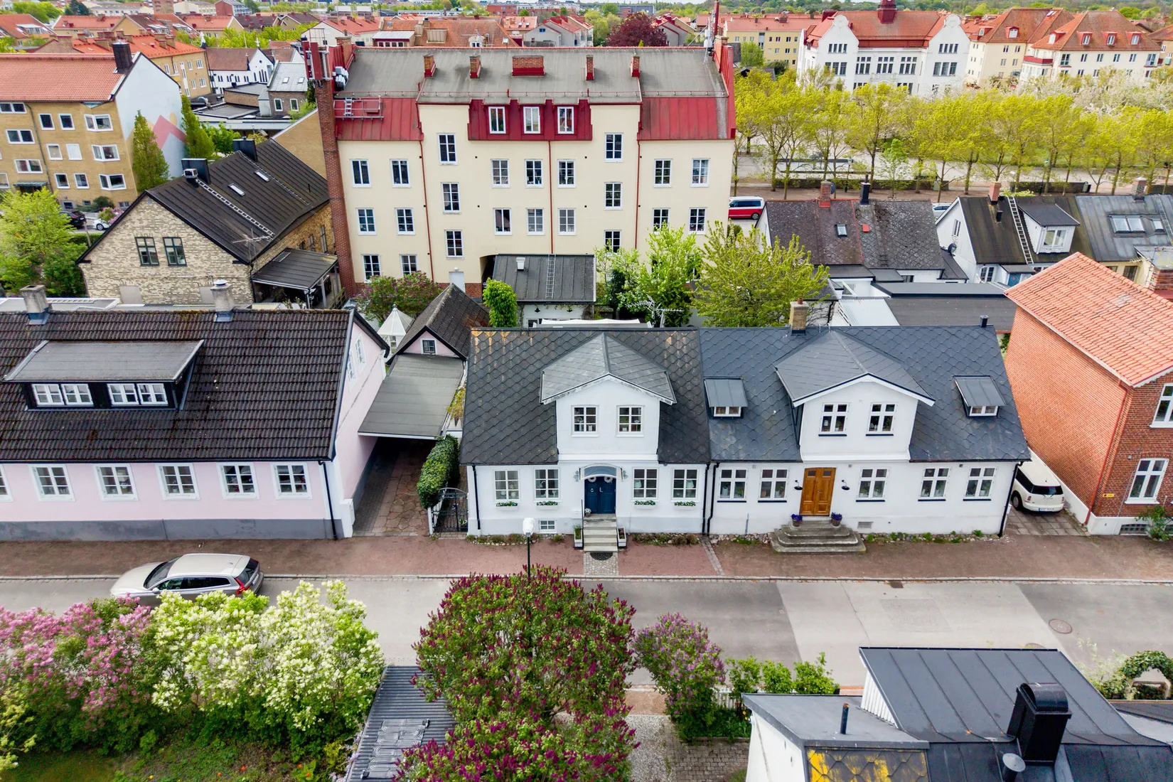 Radhus, Tycho Brahegatan 41, Gamla Limhamn, Malmö