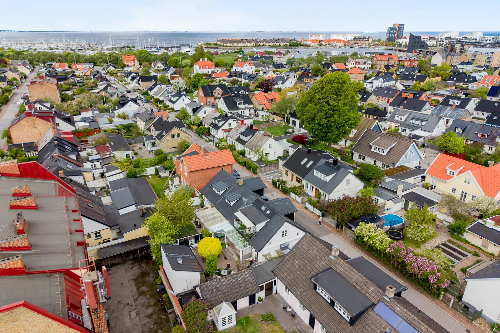 Radhus, Tycho Brahegatan 41, Gamla Limhamn, Malmö