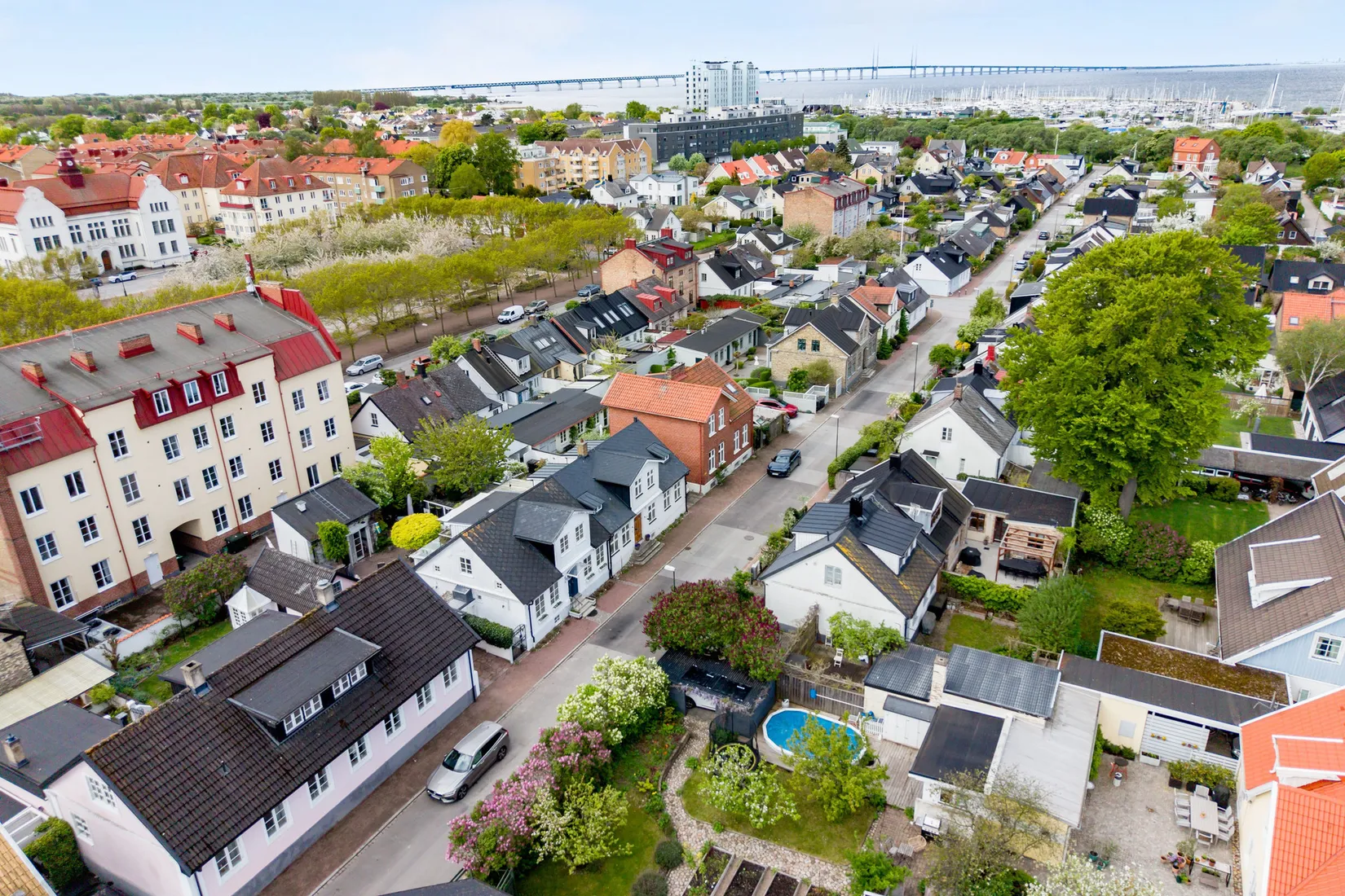 Radhus, Tycho Brahegatan 41, Gamla Limhamn, Malmö