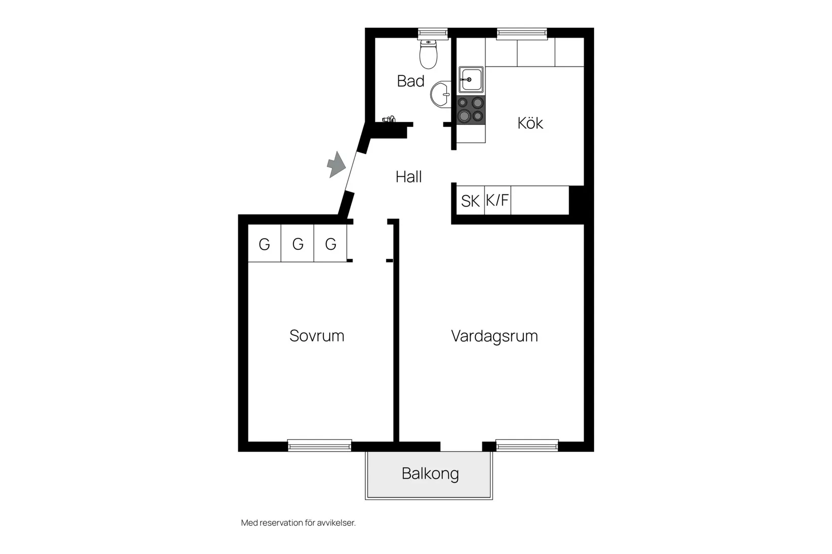 Bostadsrätt, Alingsåsvägen 30, Hammarbyhöjden, Stockholm