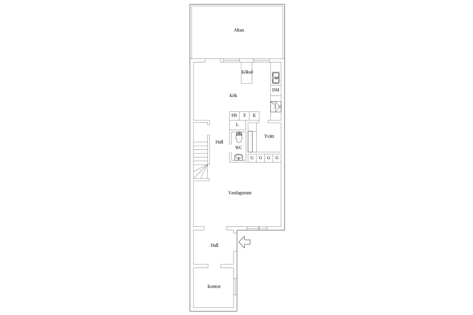 Villa, Ekhovsvägen 32E, Mariefred, Strängnäs