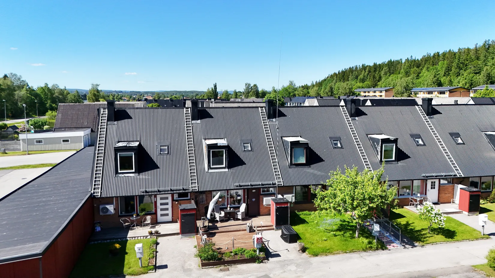 Radhus, Fagottgatan 20, Gånsvik, Härnösand