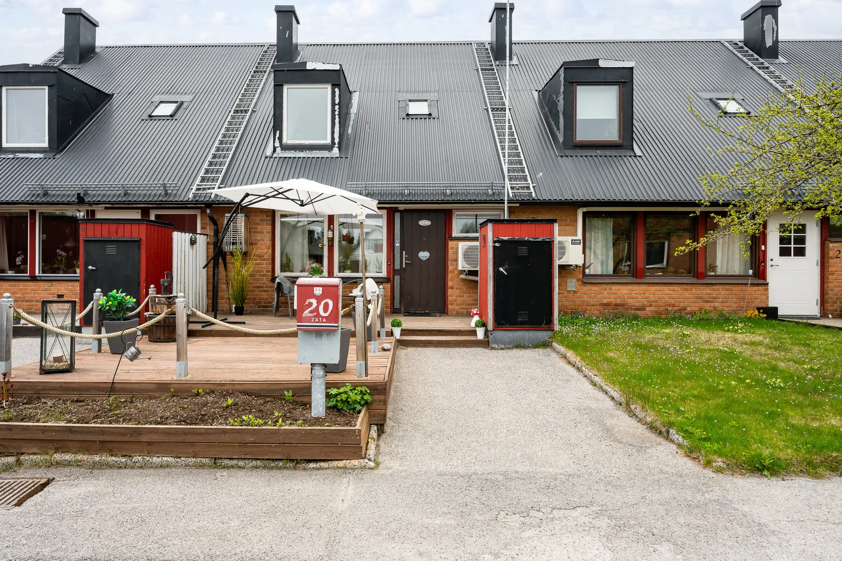 Radhus, Fagottgatan 20, Gånsvik, Härnösand
