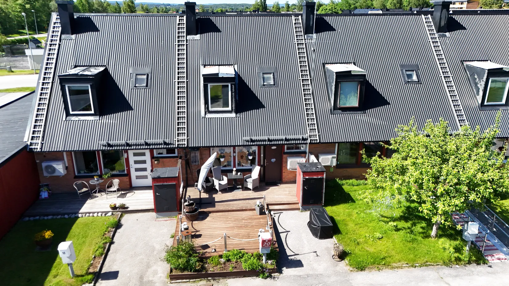 Radhus, Fagottgatan 20, Gånsvik, Härnösand