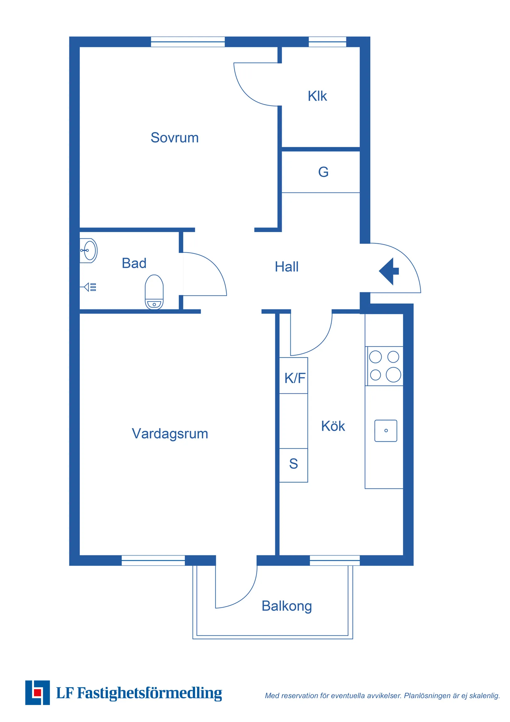 Bostadsrätt, Solviksvägen 6A, Köpingebro, Ystad