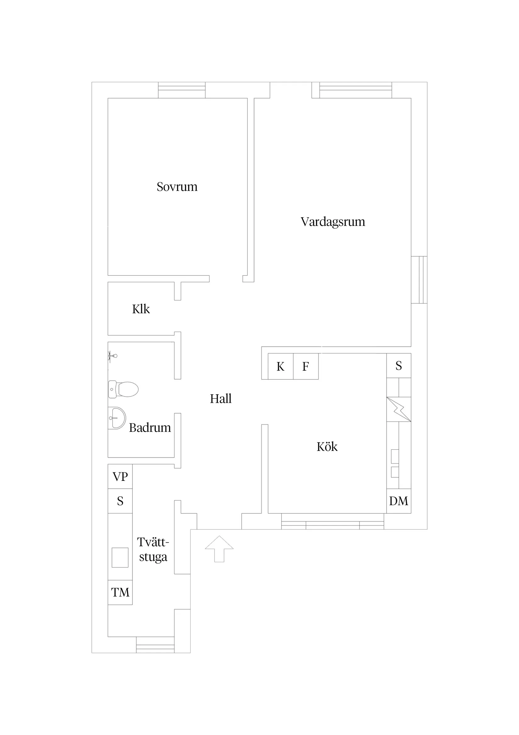 Bostadsrätt, Radhus, Egnahemsgatan 16A, Norrsundet, Gävle
