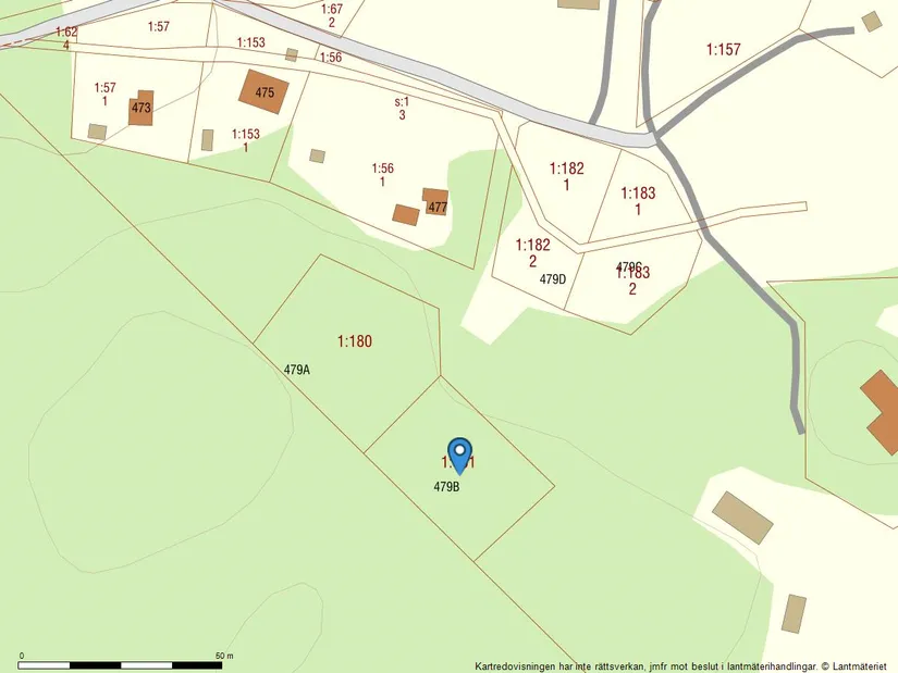 Tomt, Hallkved Lindvreta 479B, Gunsta, Uppsala