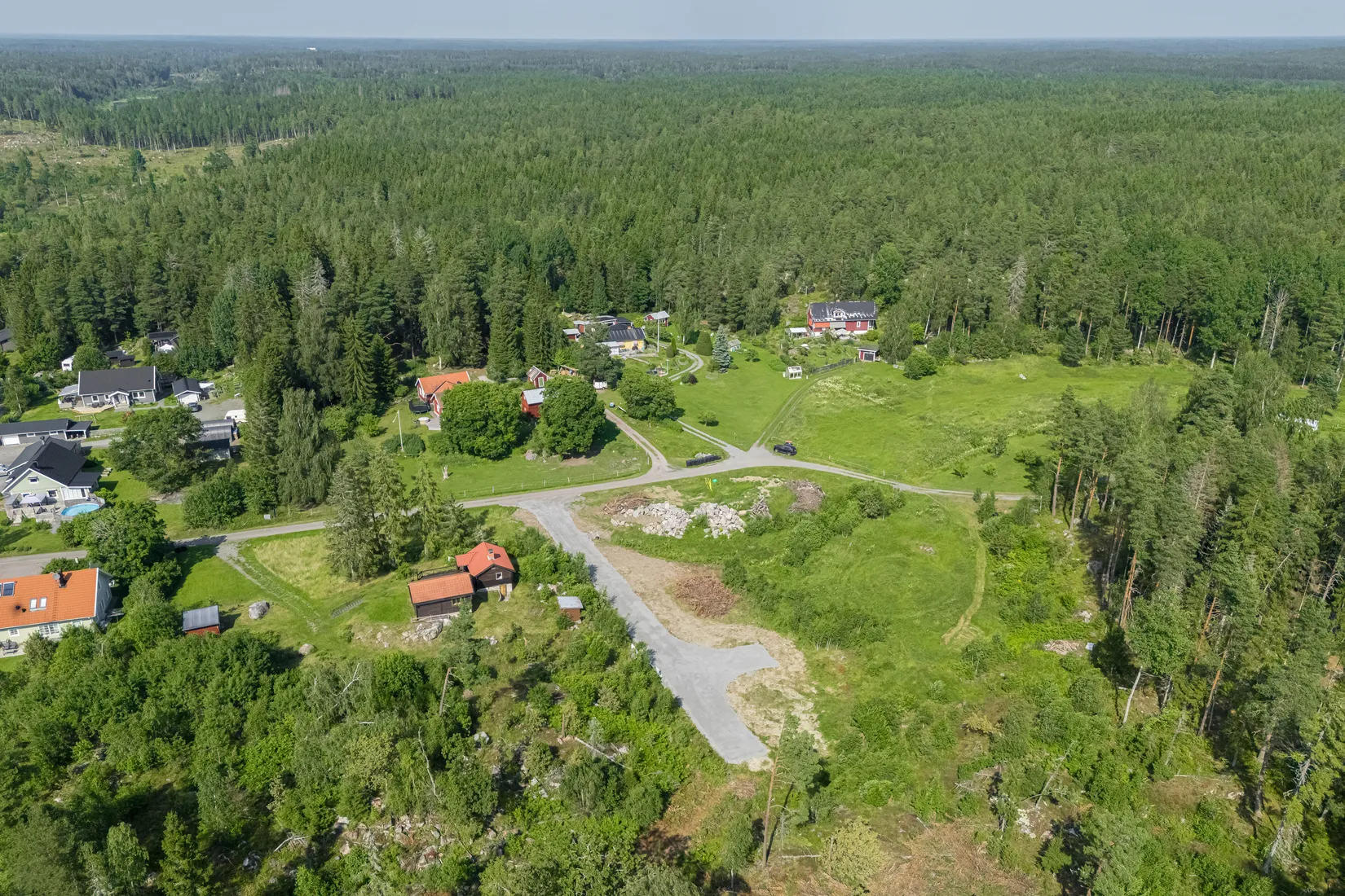 Tomt, Hallkved Lindvreta 479B, Gunsta, Uppsala