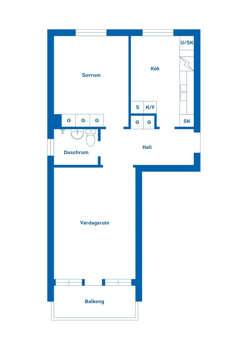 Bostadsrätt, Krokvägen 2, Södra Brännan, Härnösand