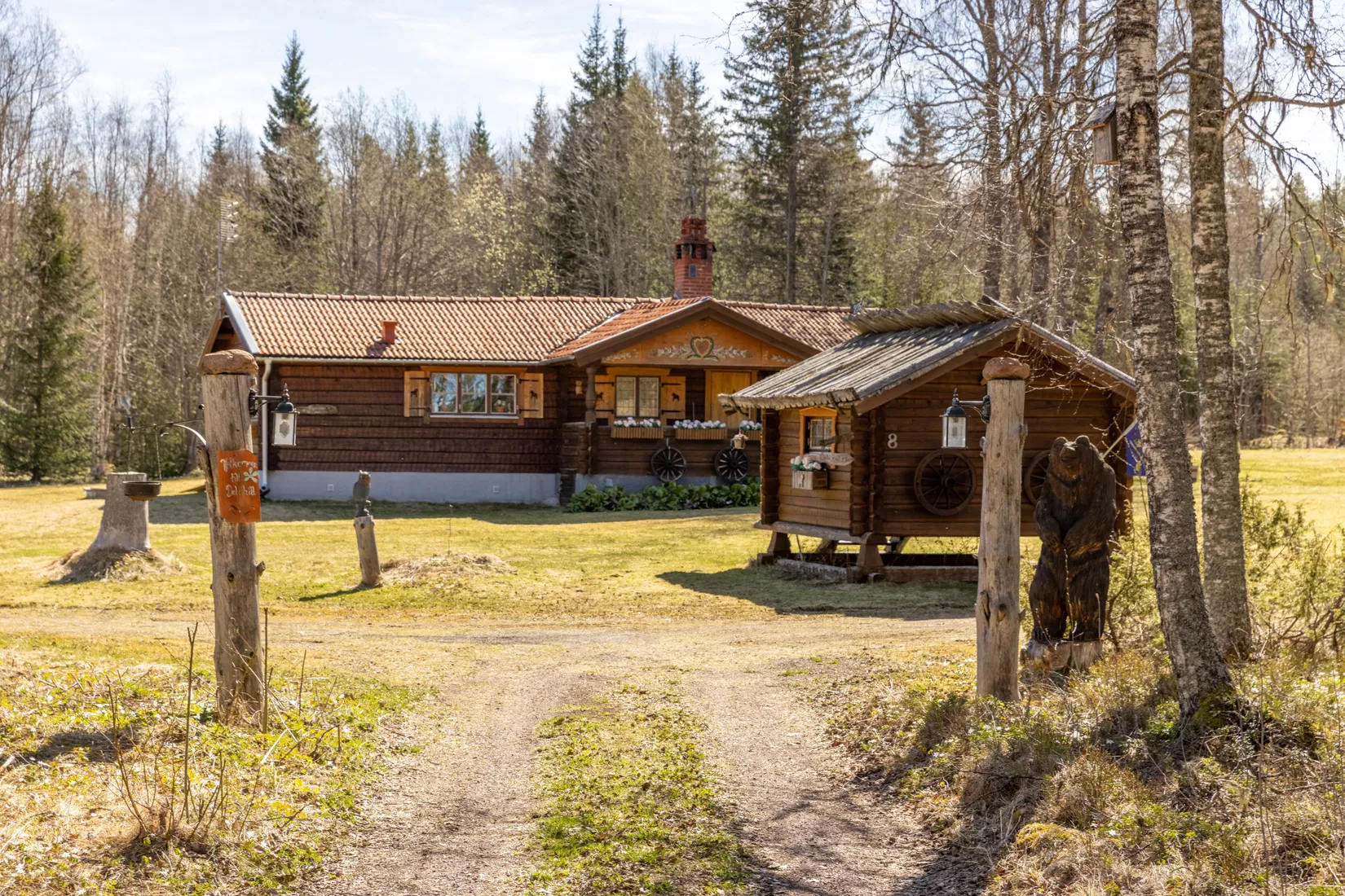 Villa, Hammargata 8, Skattungbyn, Orsa