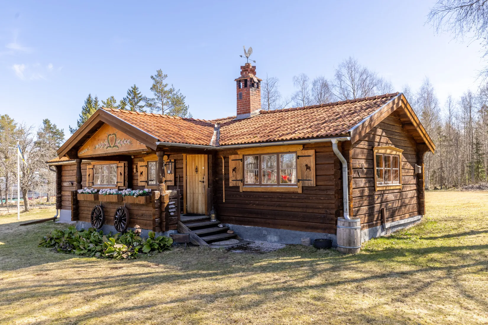 Villa, Hammargata 8, Skattungbyn, Orsa