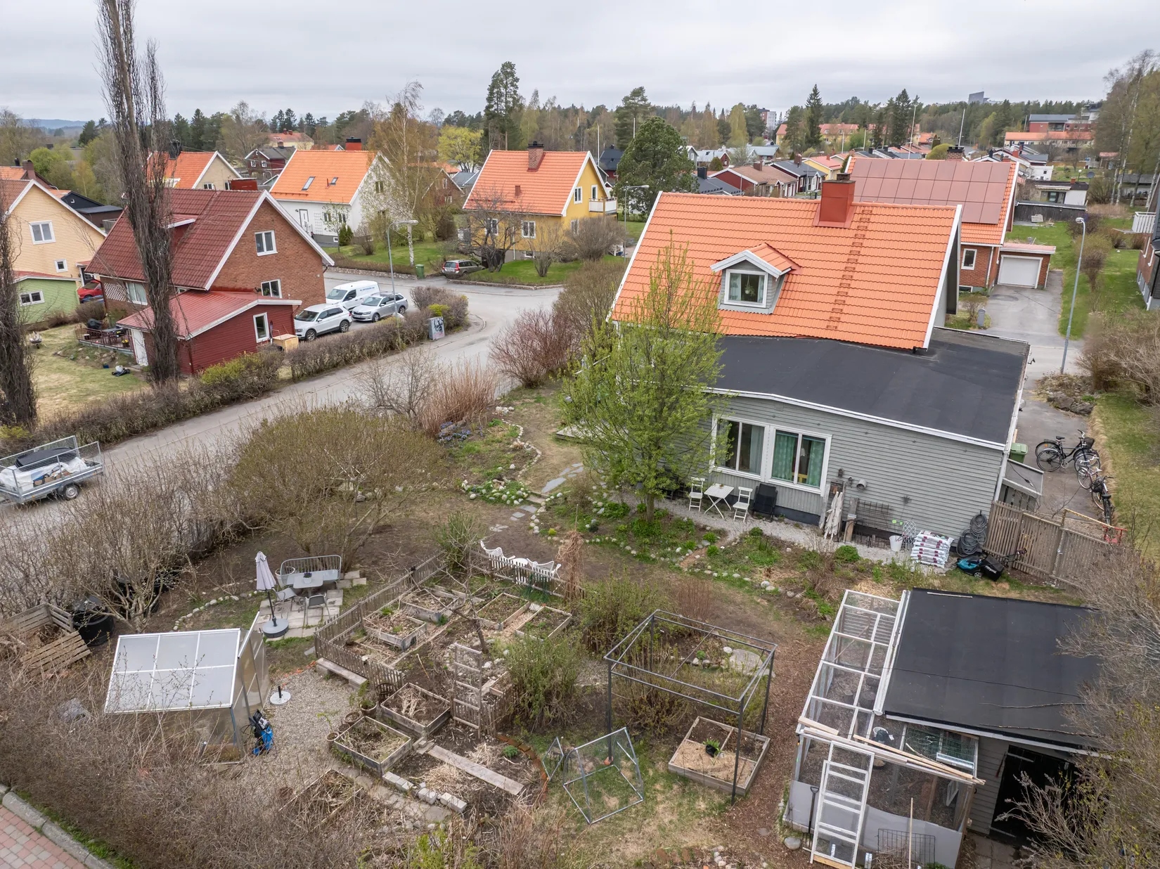 Villa, Skolmästargränd 16, Sofiehem, Umeå