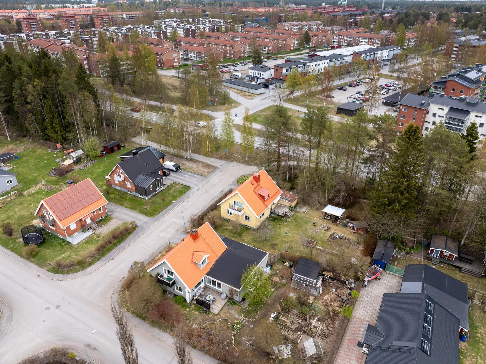 Villa, Skolmästargränd 16, Sofiehem, Umeå