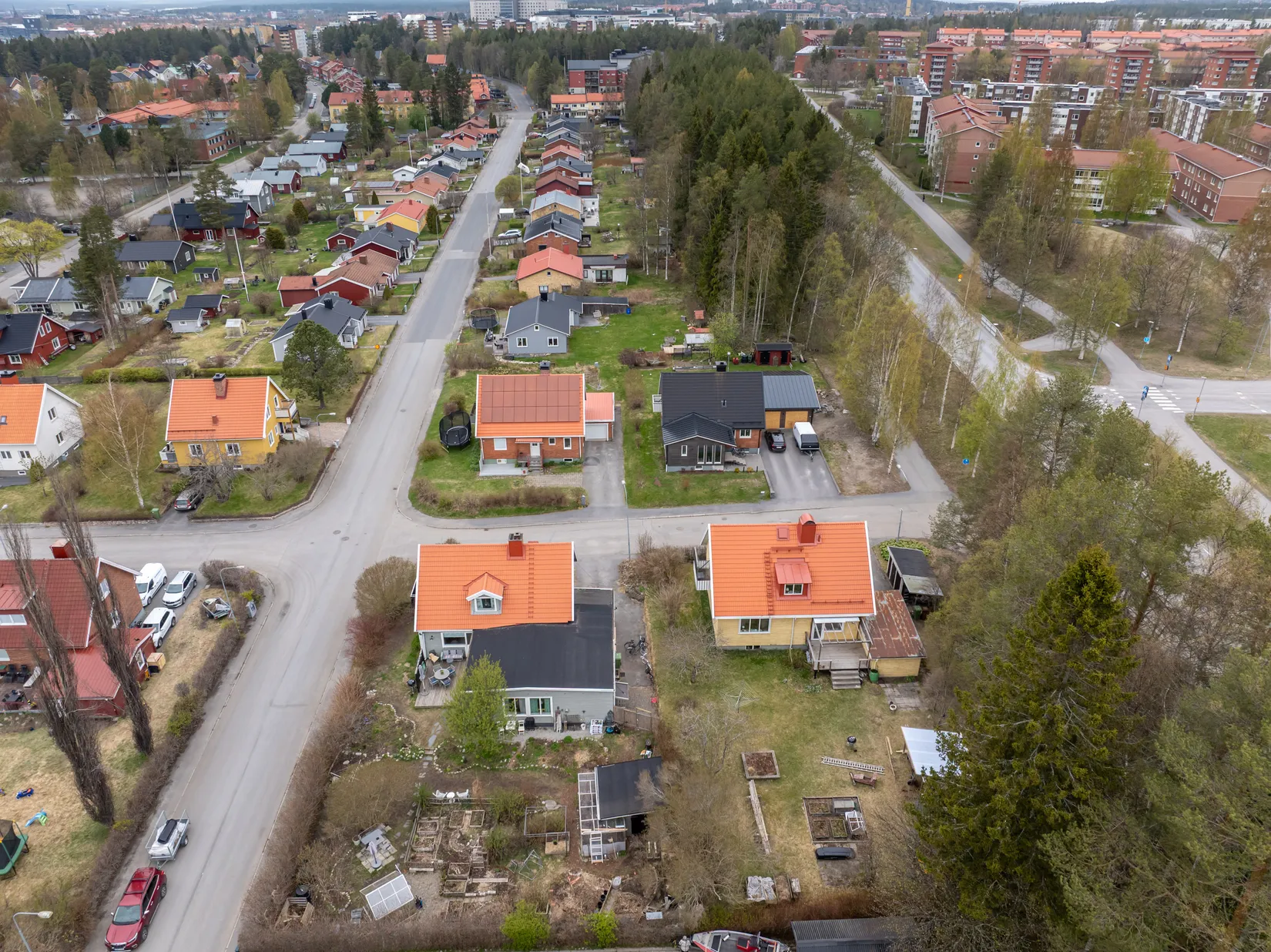 Villa, Skolmästargränd 16, Sofiehem, Umeå