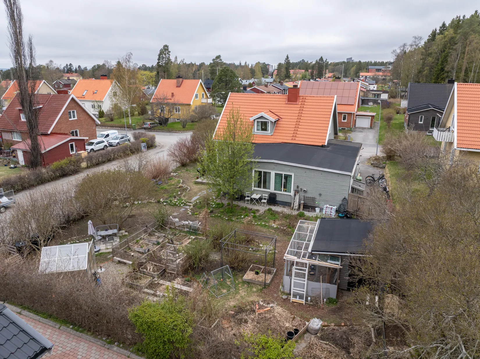 Villa, Skolmästargränd 16, Sofiehem, Umeå