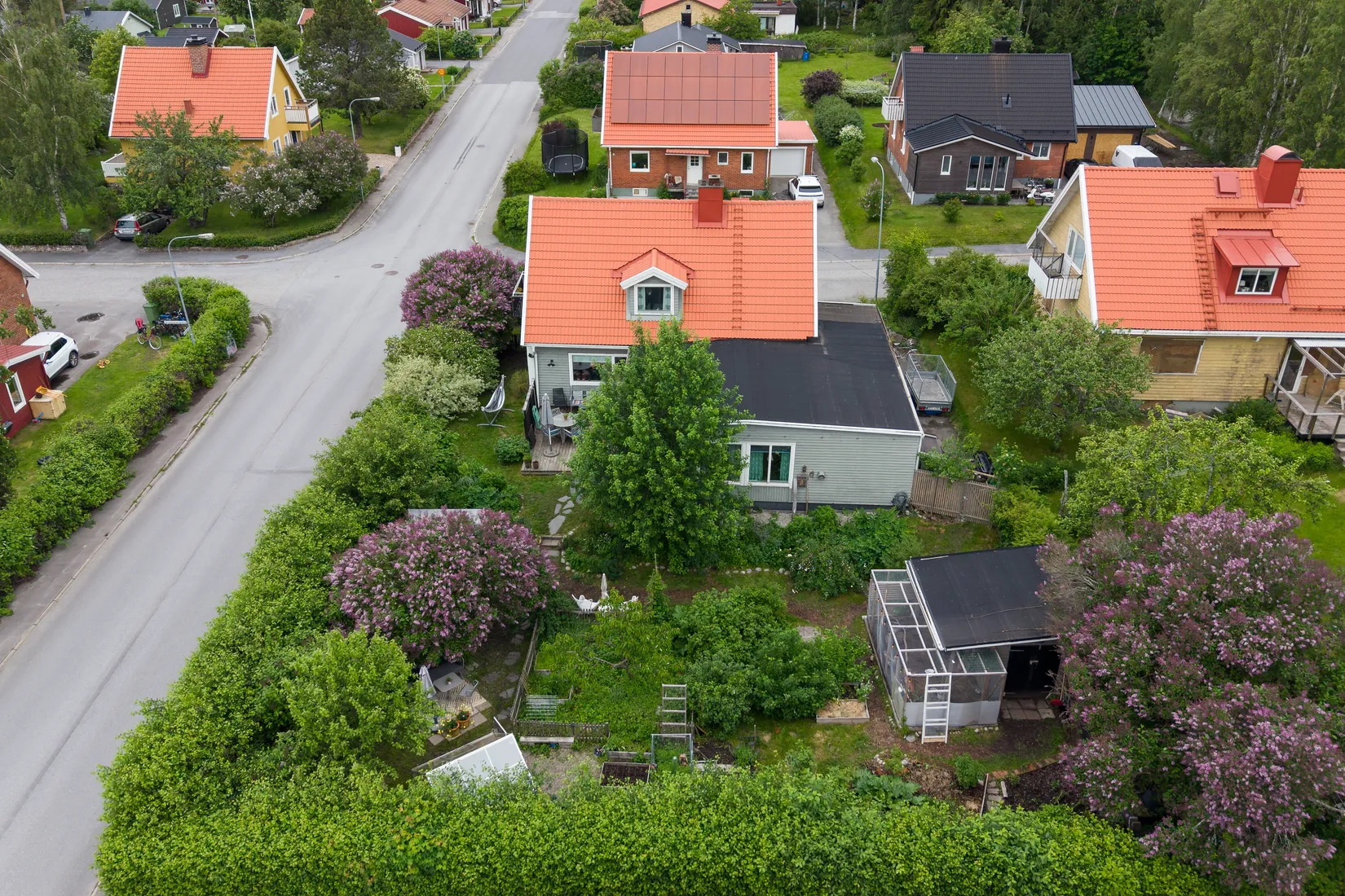 Villa, Skolmästargränd 16, Sofiehem, Umeå