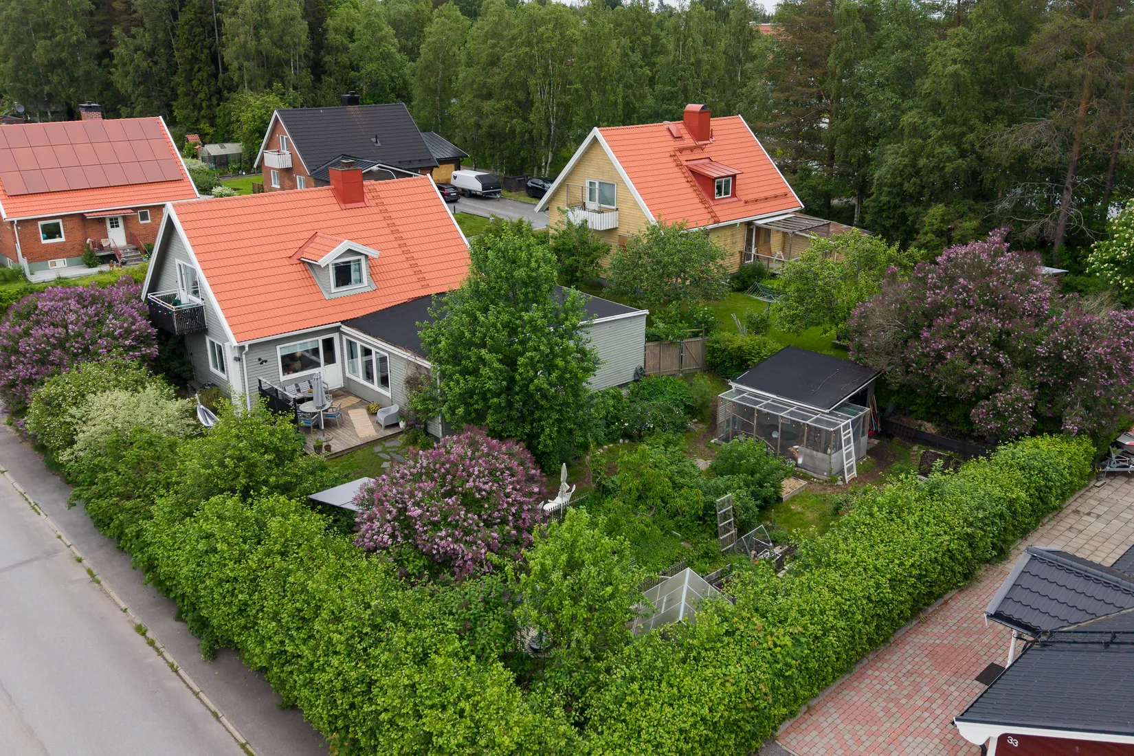 Villa, Skolmästargränd 16, Sofiehem, Umeå