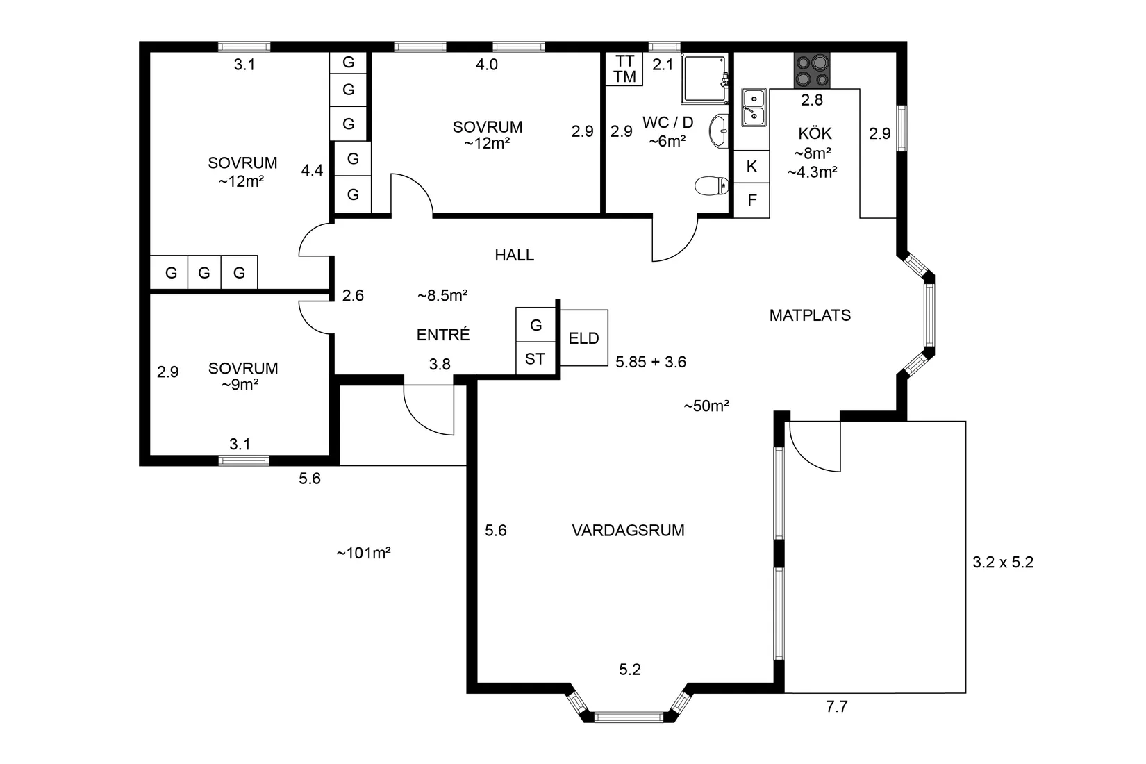 Villa, Rotenäs 226, Rotenäs, Vänersborg