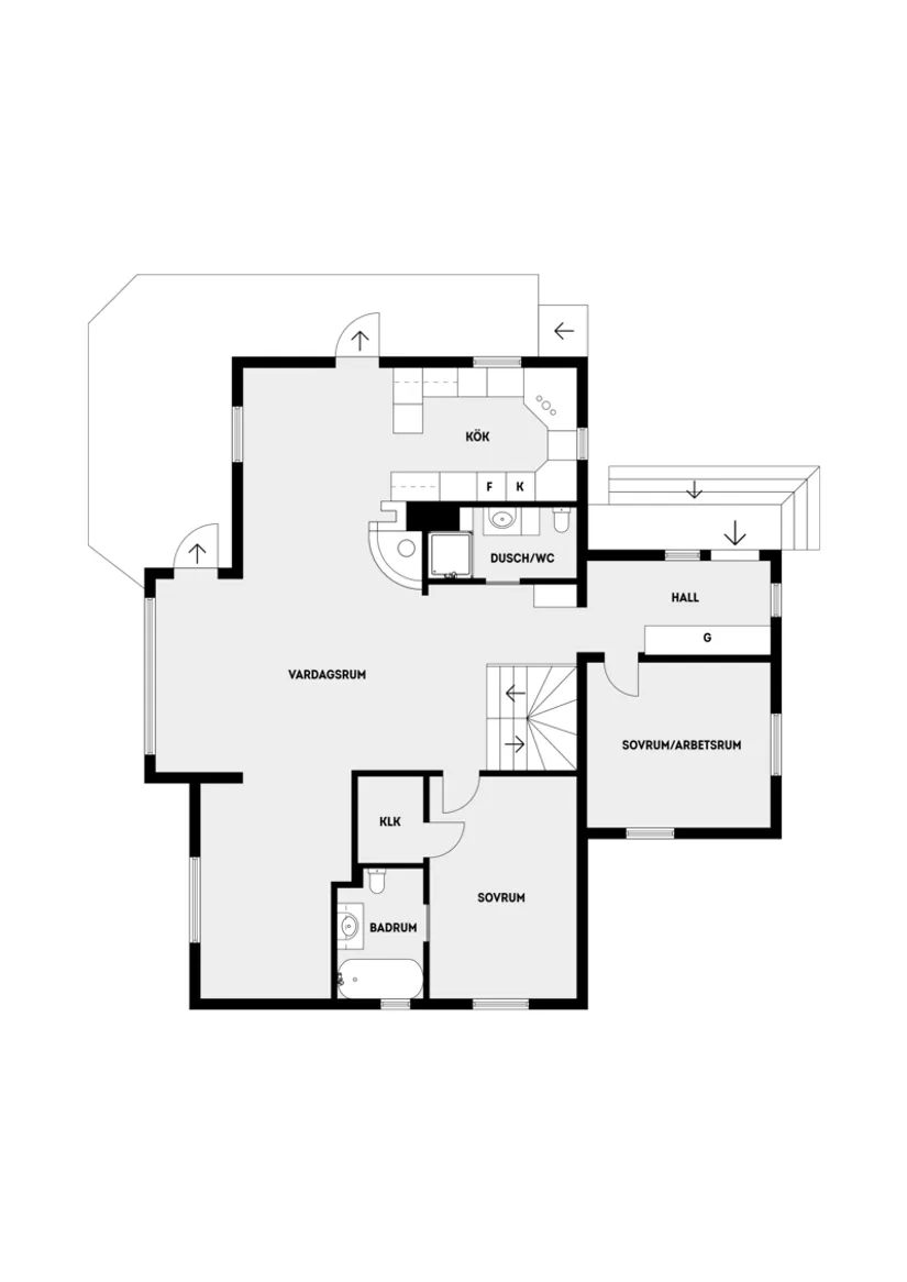 Villa, Härdstigen 20, Täby Kyrkby, Täby