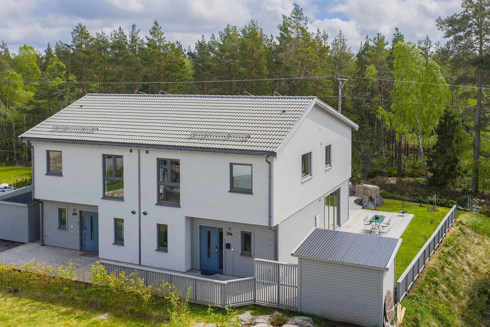 Radhus, Pantografvägen 10A, Högmora, Huddinge