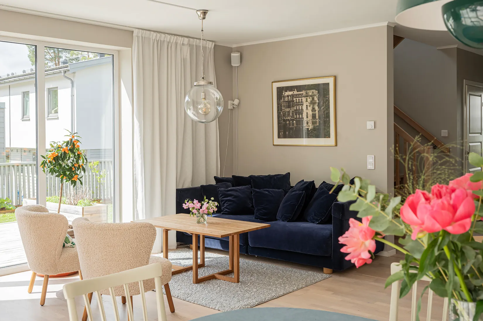 Radhus, Pantografvägen 10A, Högmora, Huddinge
