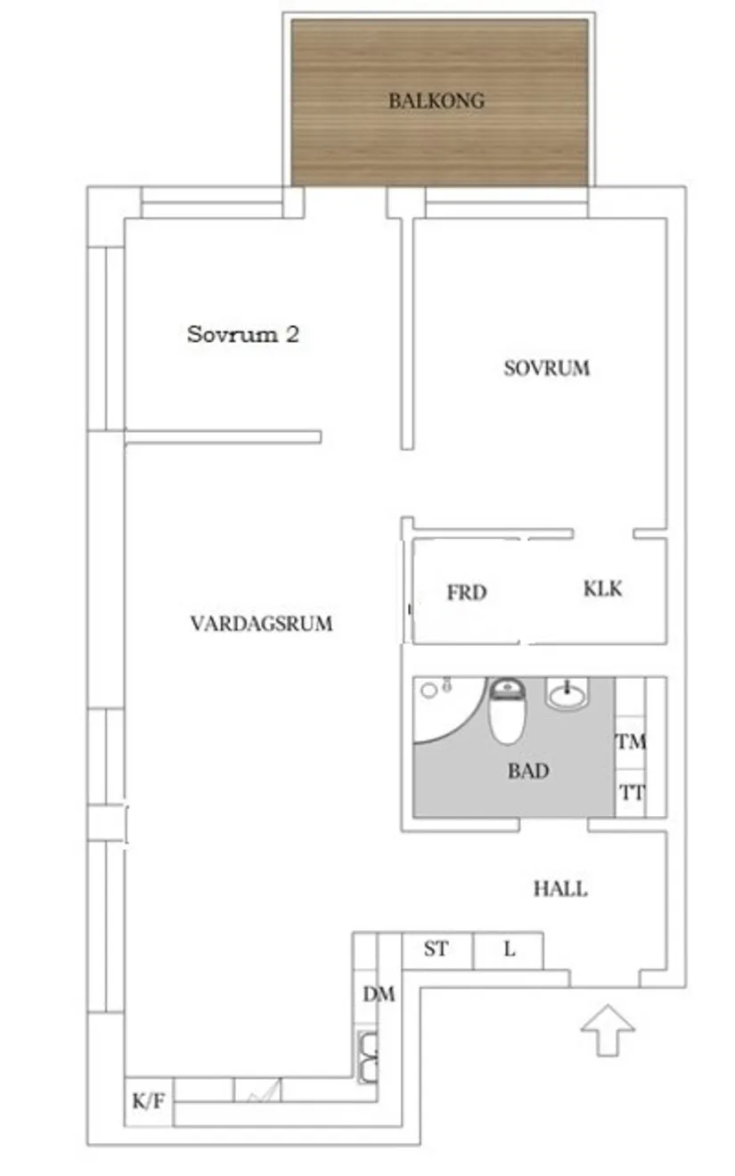 Bostadsrätt, Karlsbodavägen 40, vån 3, Bromma - Mariehäll, Stockholm