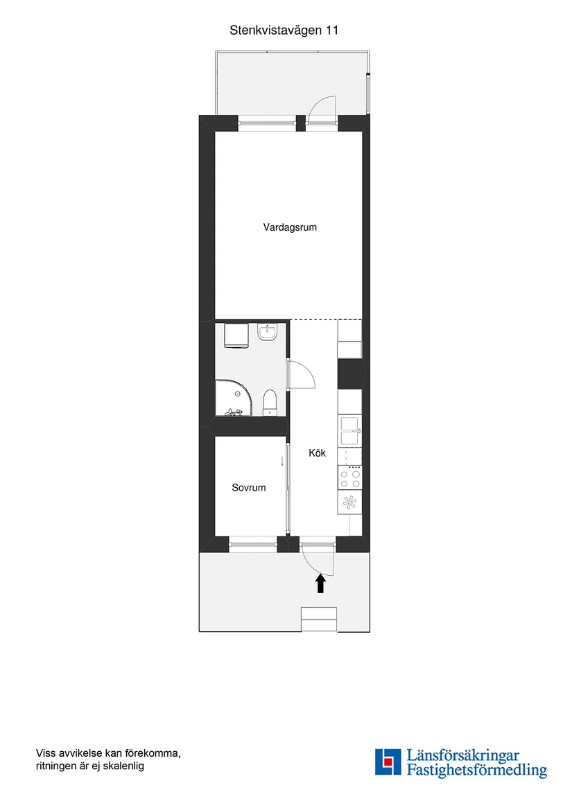 Bostadsrätt, Stenkvistavägen 11, Högdalen, Stockholm