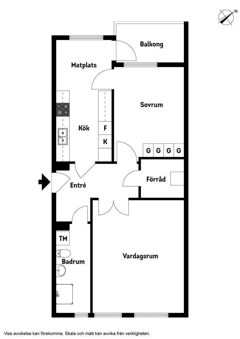 Bostadsrätt, Knektegårdsgatan 43B, Brogården/Solängen, Alingsås