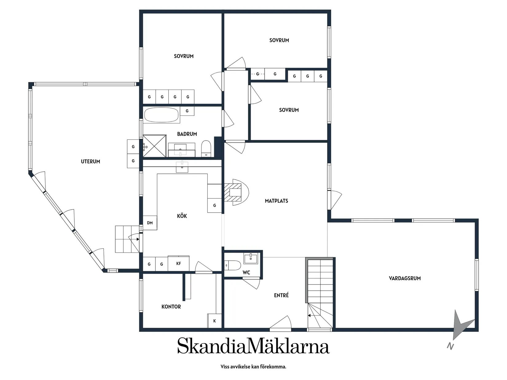 Villa, Slipvägen 12, Sanda, Strängnäs
