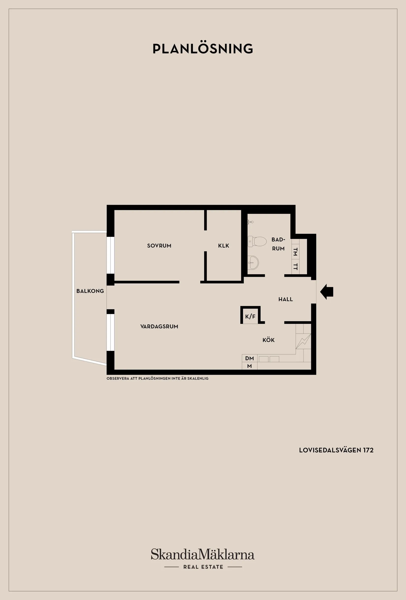 Bostadsrätt, Lovisedalsvägen 172, Hedvigslund, Nacka