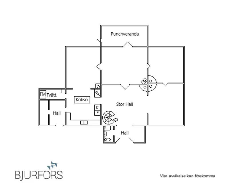 Villa, Kanalgatan 2, Byske centralt, Skellefteå