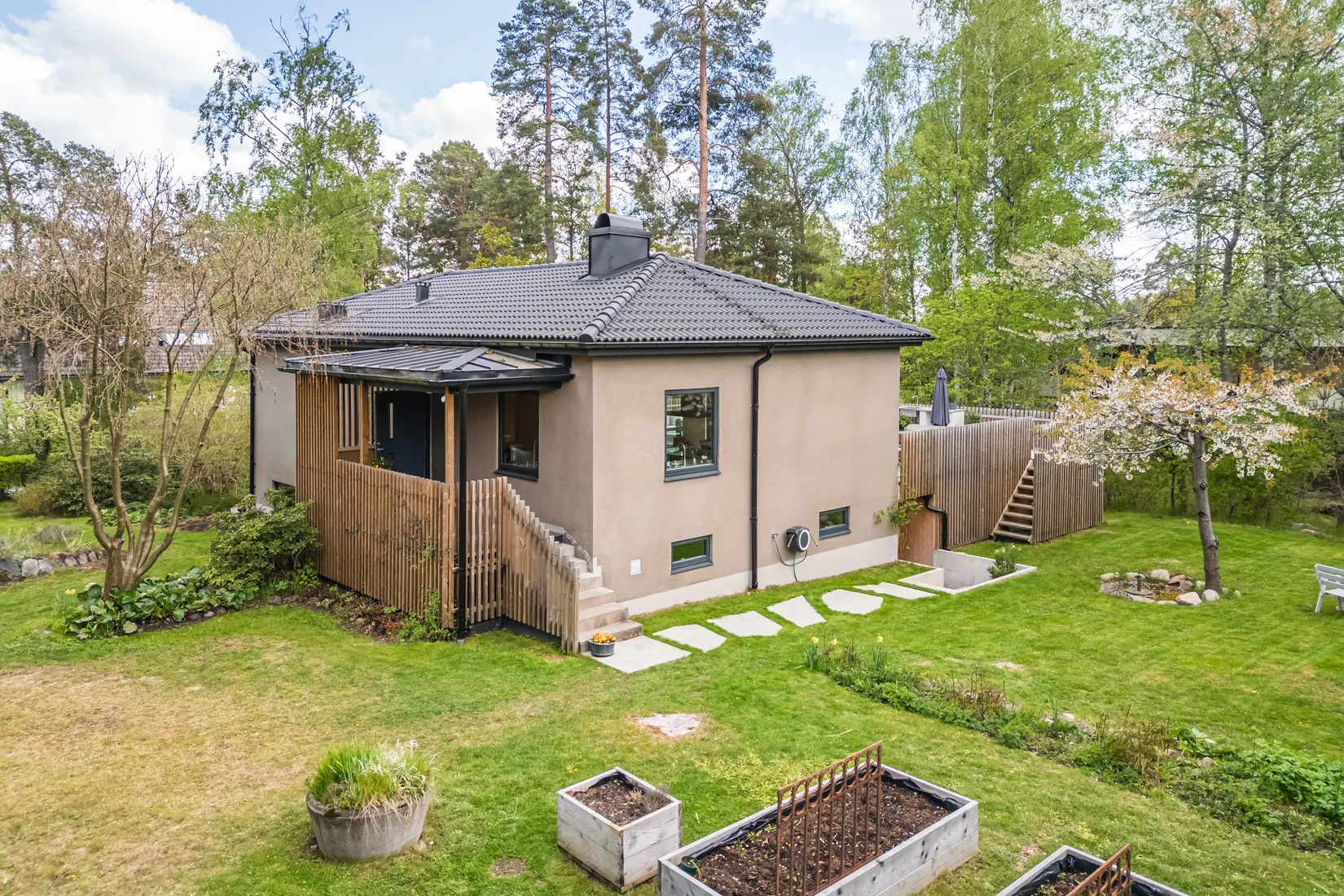 Villa, SKÖRDEVÄGEN 31, Näsbypark, Täby
