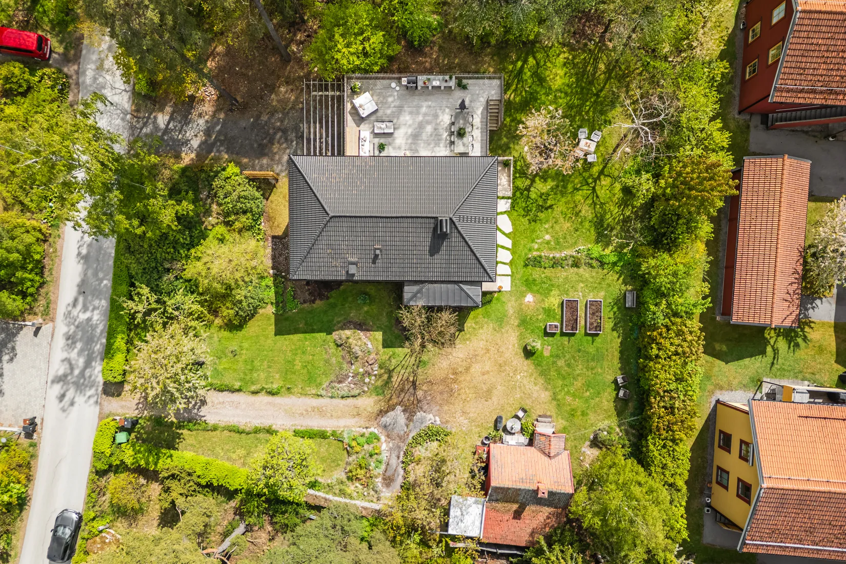Villa, SKÖRDEVÄGEN 31, Näsbypark, Täby