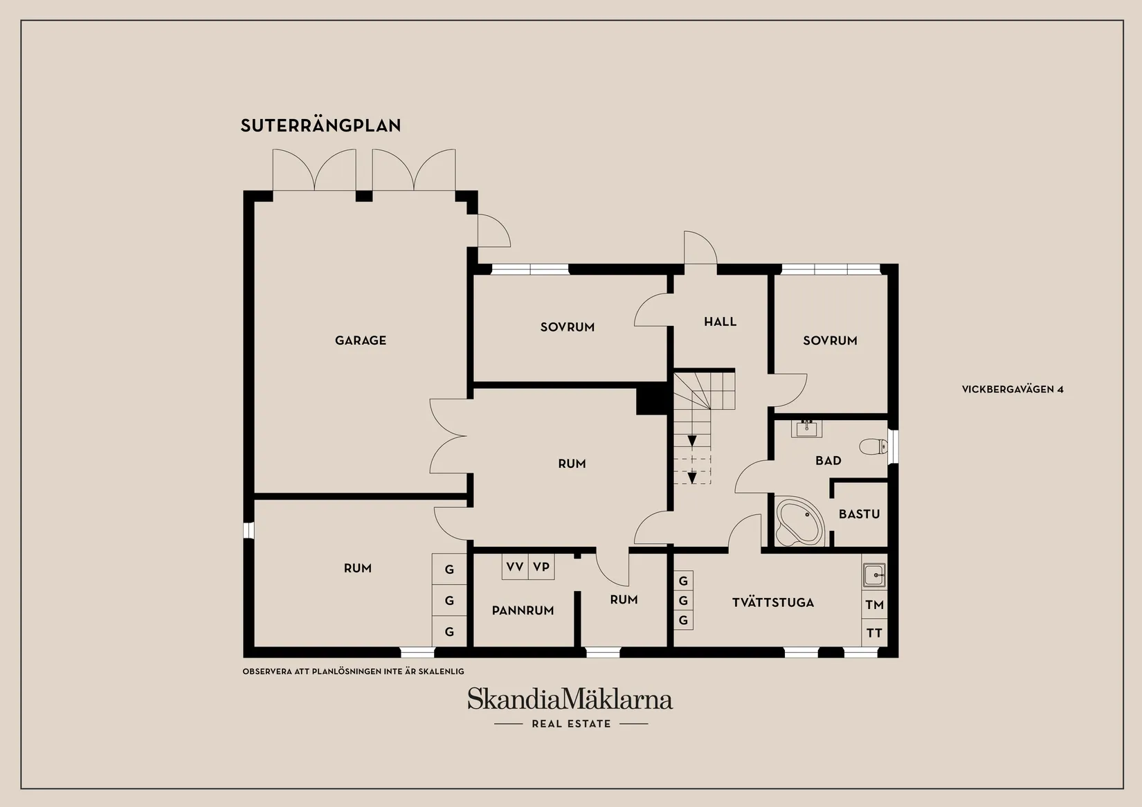 Villa, Vickbergavägen 4, Sylta - Kungsängen, Upplands-Bro