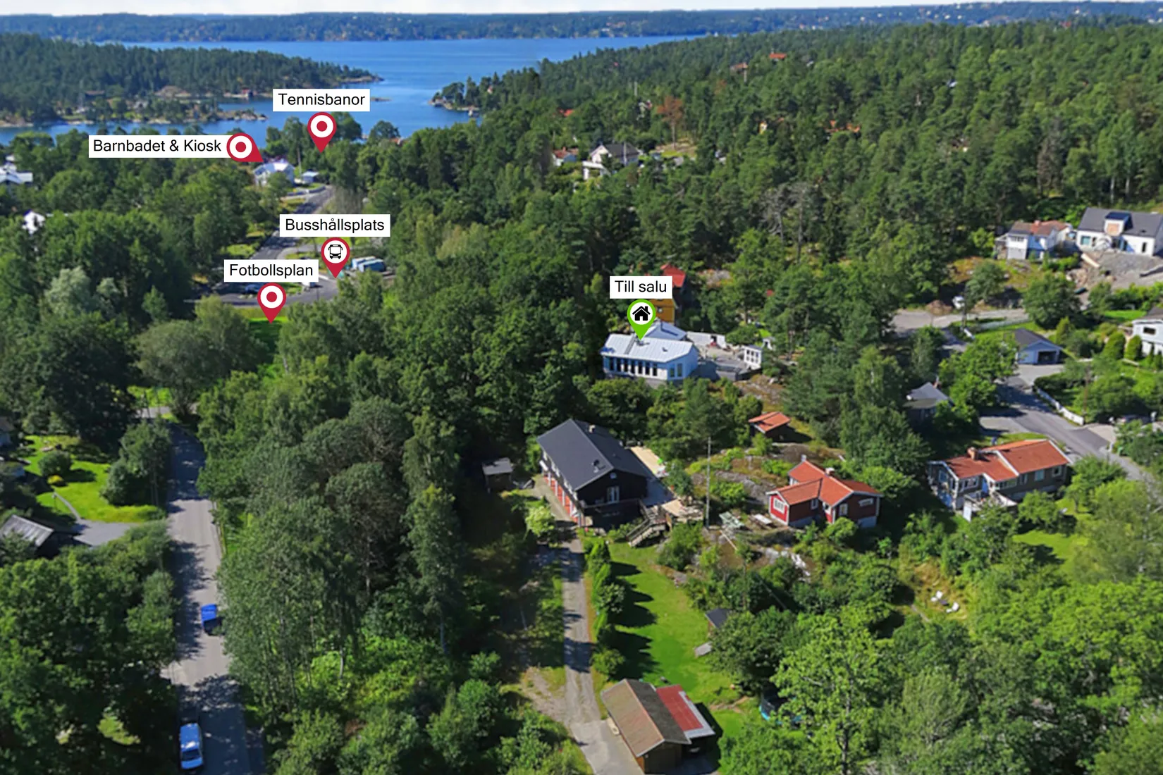 Villa, Wallbacksvägen 21, Saltsjöbaden - Älgö, Nacka