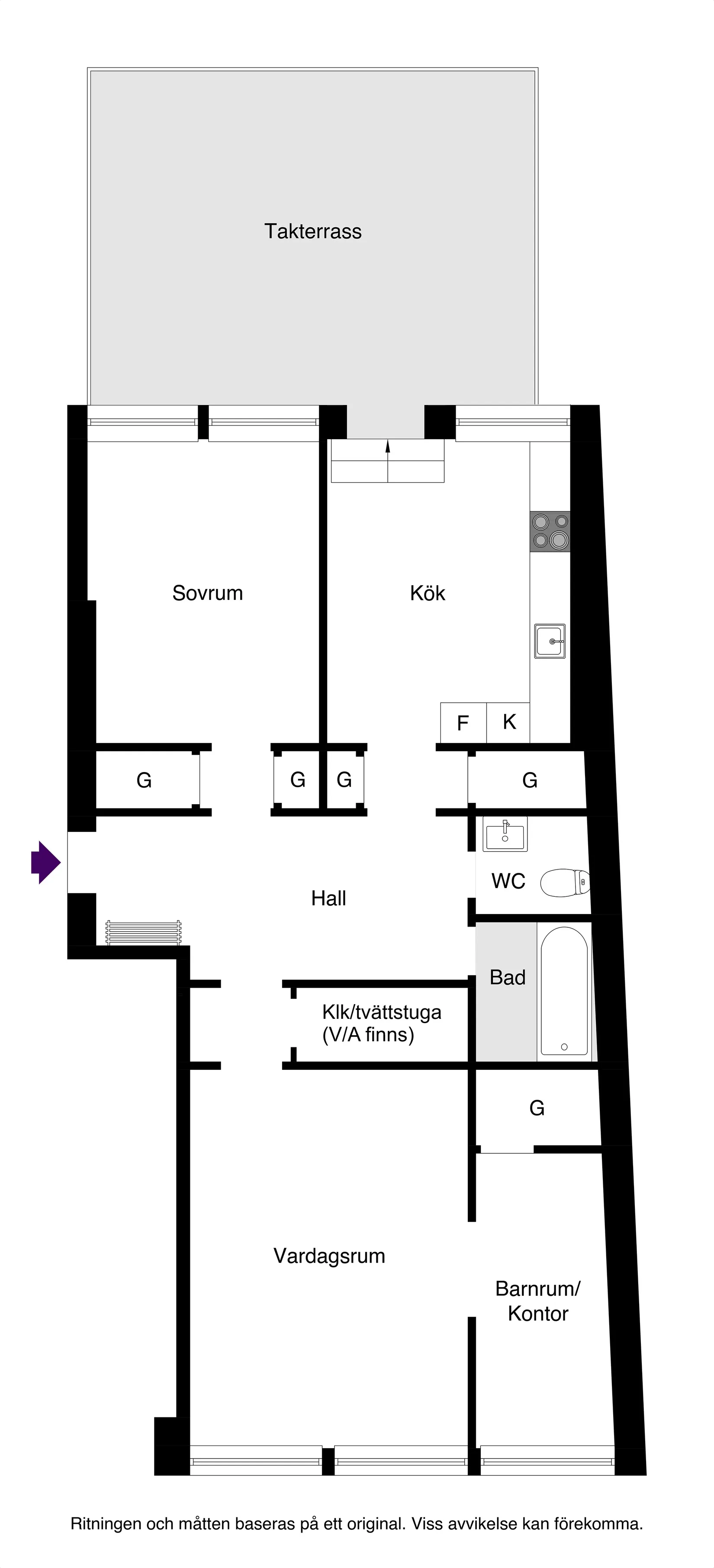 Bostadsrätt, Drottninggatan 6B, Uppsala
