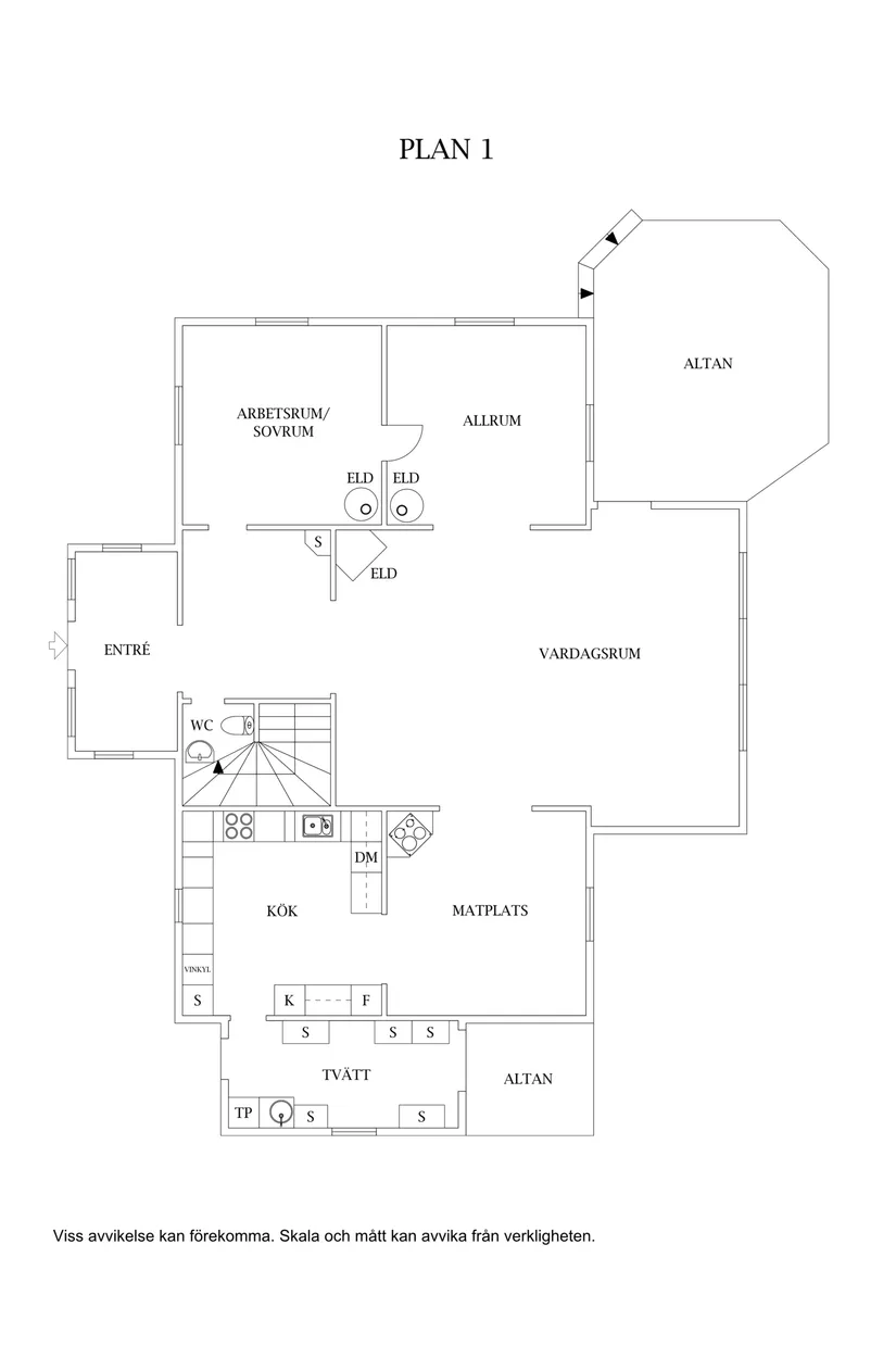 Villa, Ekholmsliden 2, Söder, Ulricehamn