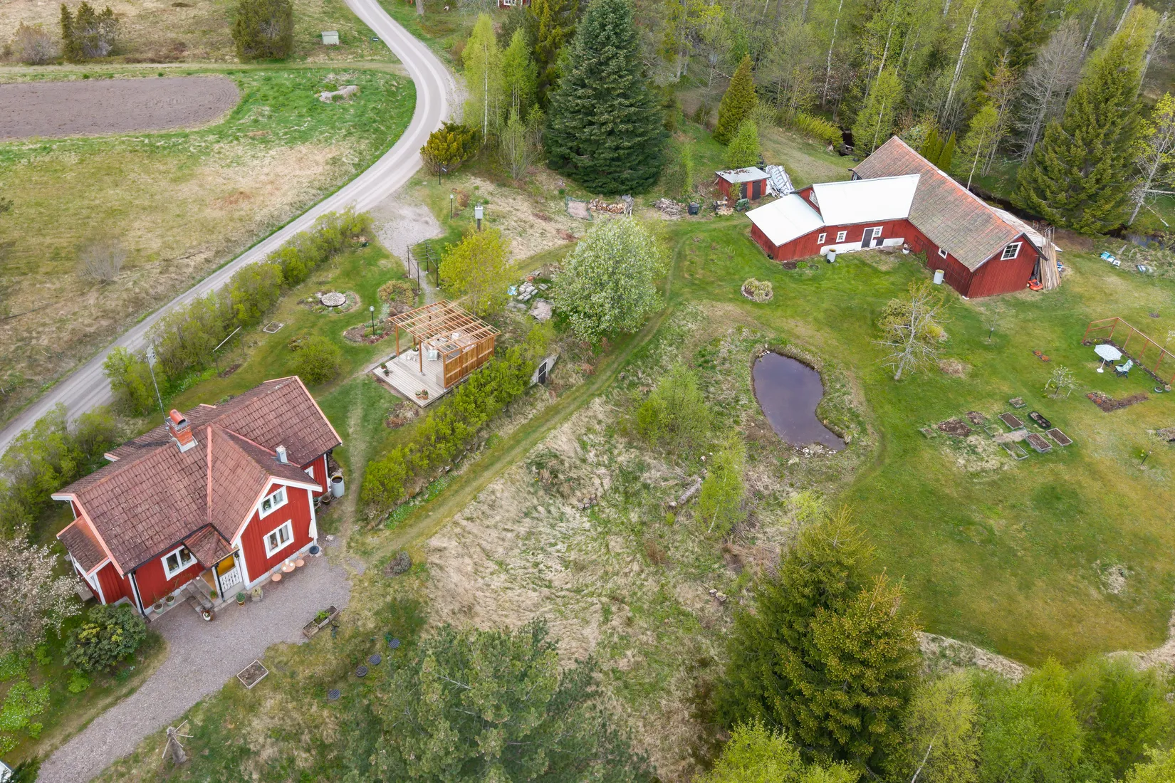 Villa,  Norrgården 1, Vekhyttan, Lekeberg