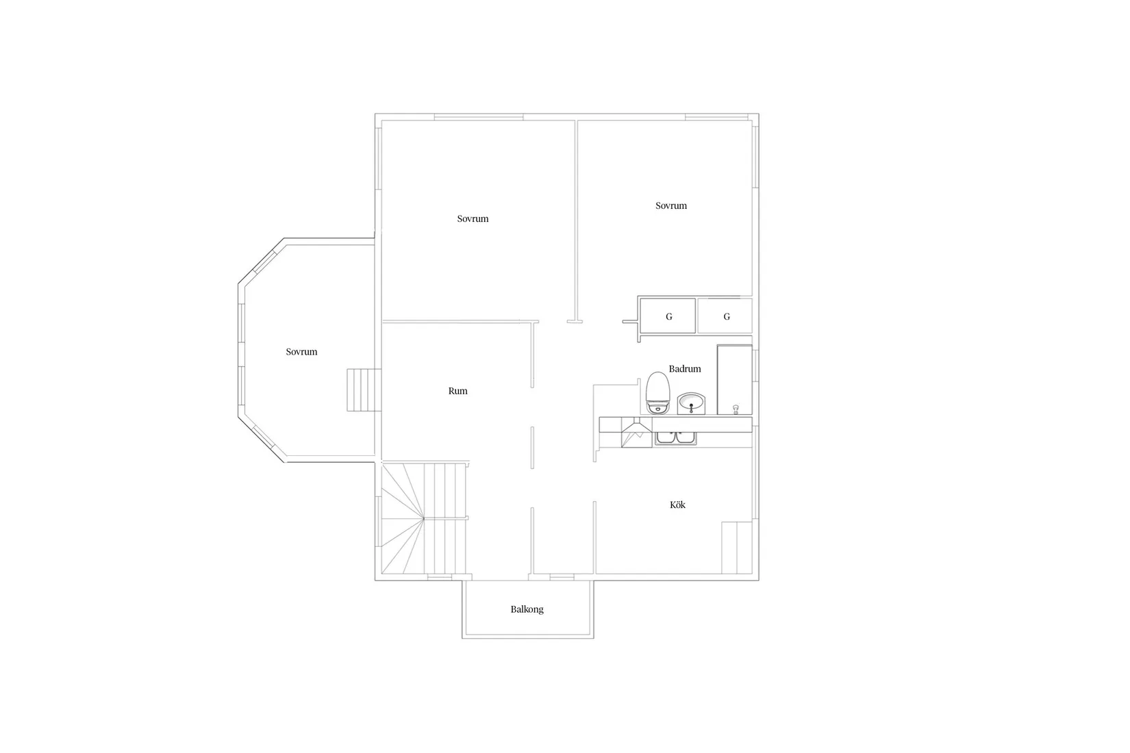 Villa, Vildparksgatan 2, Öster, Växjö