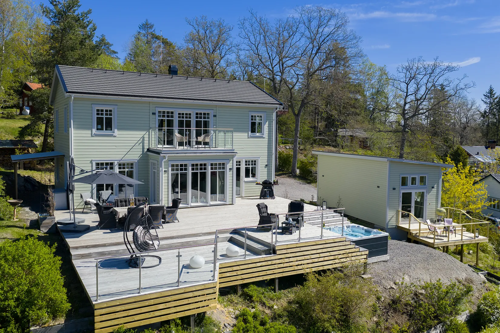 Villa, Kvarnsjövägen 7, Gladö Kvarn, Huddinge