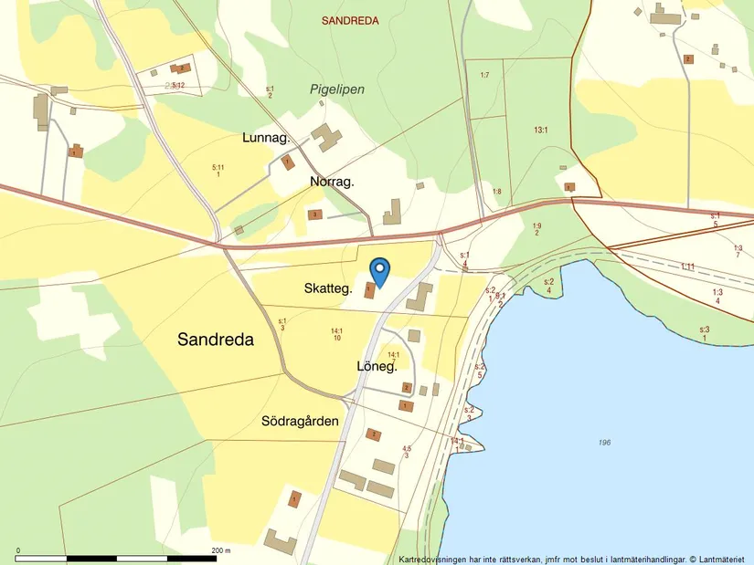Gård/Skog, Sandreda Skattegård 1, Braås, Växjö