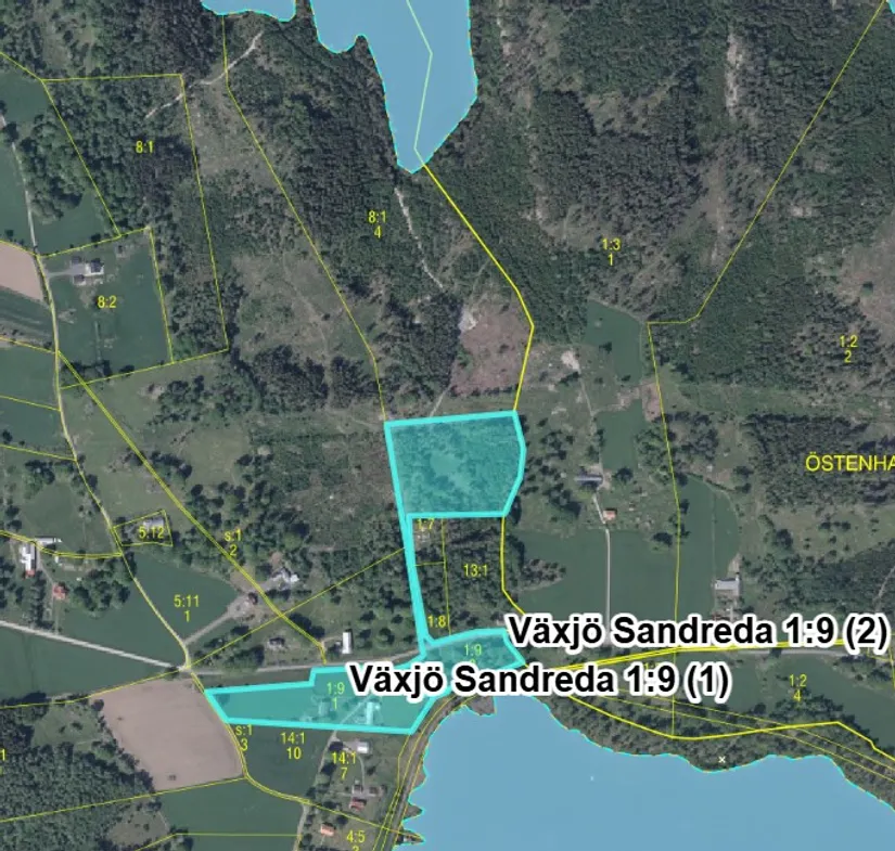 Gård/Skog, Sandreda Skattegård 1, Braås, Växjö