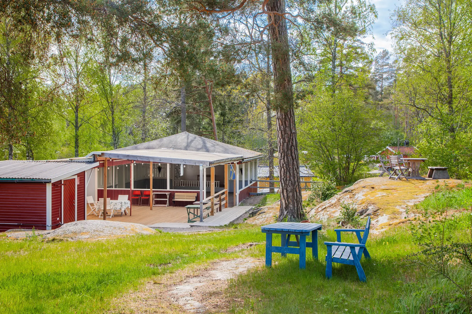 Fritidshus, Mellanvägen 33, Ängstugans koloniområde tomt 33/294, Ängstugan, Nyköping