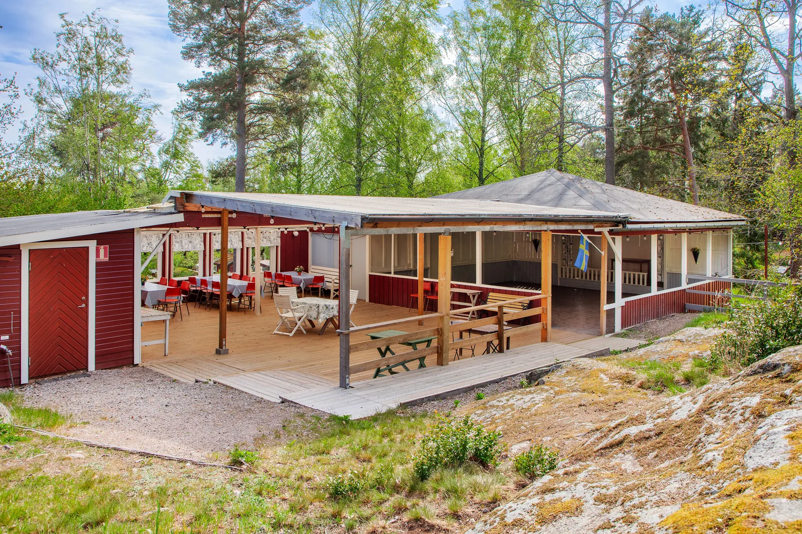 Fritidshus, Mellanvägen 33, Ängstugans koloniområde tomt 33/294, Ängstugan, Nyköping